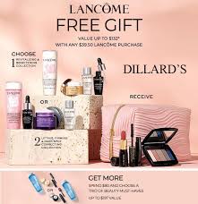 all lancome gift with purchase offers