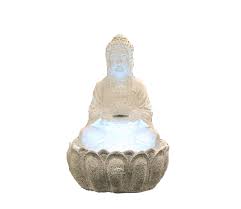 Buy Table Top Fiber Glass Buddha Water