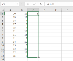negative numbers to zero in excel in