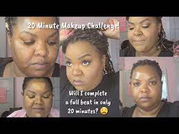 makeup challenge 20 minutes to do my