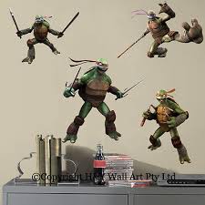 Ninja Turtles Kids Wall Stickers Boys