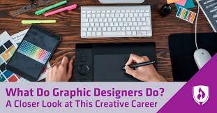 what do graphic designers do a closer