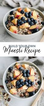 easy swiss muesli recipe the healthy