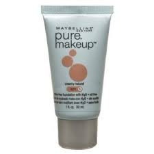 maybelline pure makeup shine free