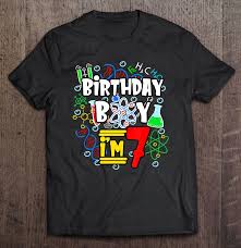 old gifts toddler 7th birthday t shirts