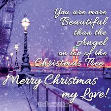Merry christmas and happy holidays! Merry Christmas Wishes For Her True Love Words