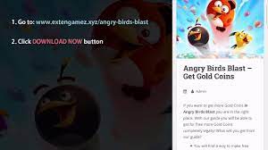 Angry Birds Blast - Get More Gold Coins - YouTube