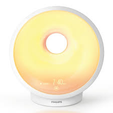 Philips Smartsleep Sleep And Wake Up Light Therapy Lamp With Sunrise Alarm And Sunset Fading Night Light White Hf3650 60 Walmart Com Walmart Com