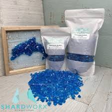 True Blue 4 Lbs Crushed Glass Shardworx