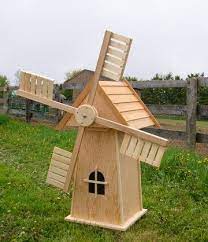 Garden Windmill Windmill Diy Wooden