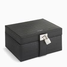 le tanneur jewelry box black tbj7322