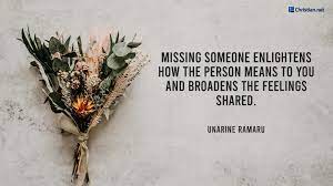 60 verses about missing someone