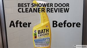 best shower door cleaner review clr
