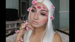 easy flower princess halloween makeup
