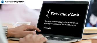 fix black screen of error in