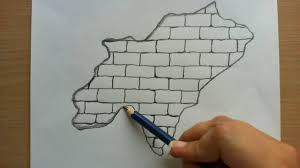 how to draw a broken wall you