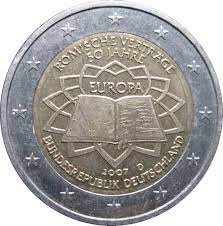 2 Euro (Treaty of Rome) - Federal Republic of Germany – Numista