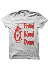 proud blood donor t shirt