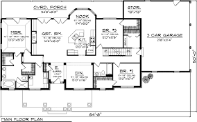 House Plan 73152 Ranch Style With