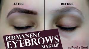 permanent eyebrows tutorial video