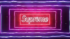 neon supreme live wallpaper