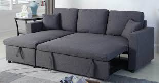 sofa chaise with pull out bed and