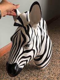 Zebra Head Wall Decor Hobbies Toys