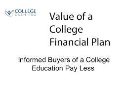 Presentation For College Cash Pro Value Of A College Financial Plann