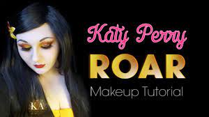 roar inspired makeup tutorial