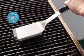 how to clean a grill safely and