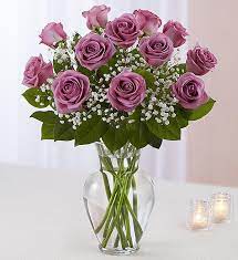 purple rose bouquets lavender roses