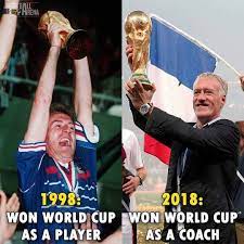 Didier claude deschamps (born 15 october 1968) is a french professional football manager and former player who has been manager of the france national team since 2012. Didier Deschamps Happy 50th Birthday 1998 Won World Cup As A Player 2018 Won World Cup As A Coach Football Coach Players