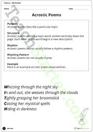 Poetry Acrostic 6 Acrostic Poem Acrostic Poem Template For Mothers