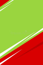 bright red green color frame banner web