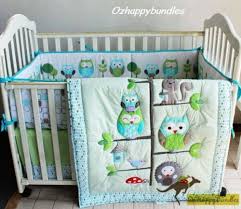 Cotton Nursery Bedding Crib Set