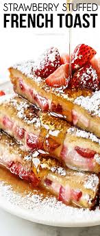 stuffed french toast with strawberries
