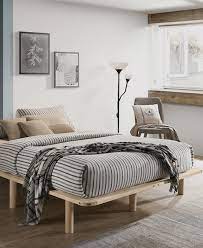 Natural Cali Wooden Bed Base
