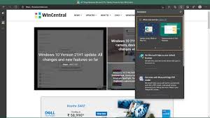 Click on the menu button with three dots. Microsoft Edge On Windows 10 Gets Project Robin Assistance Features Wincentral