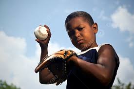 captivating portrait of kids baseball