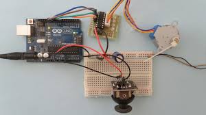 stepper motor control with arduino and