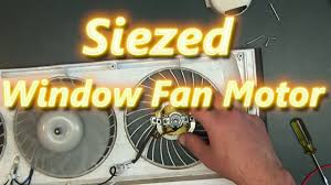fixing an old window fan repair fan