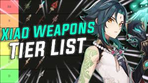 How to obtain genshin impact weapons. Best Weapons For Xiao Xiao Weapons Tier List Genshin Impact Youtube