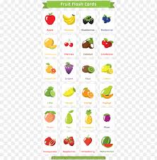 Fruit Vegetable Flash Cards Busy Little Bugs Fruits