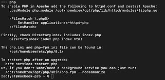 how to enable apache php and change