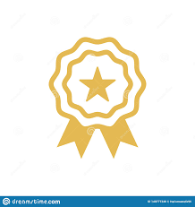 Star Badge Icon Design Template Vector Stock Illustration