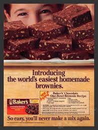 baker s unsweetened chocolate brownie