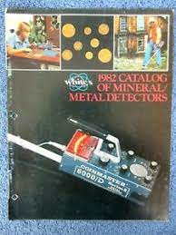 While detectors have become lighter and infinitely easier to use, there's a lot to be said for these old analog machines. Vintage 1982 White S Catalogo De Detectores De Metal Coinmaster 6000 D Series 2 Ebay