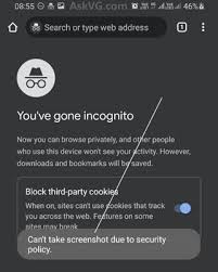incognito mode in chrome on android