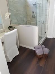75 gray tile vinyl floor bathroom ideas