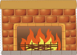 Fireplace Stove Icon Closet Furniture